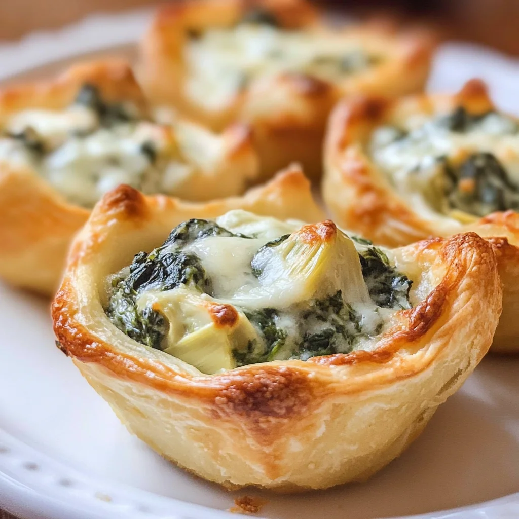 Spinach Artichoke Bites