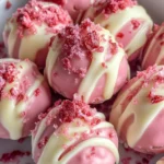 Strawberry Shortcake Truffles