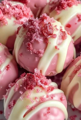 Strawberry Shortcake Truffles