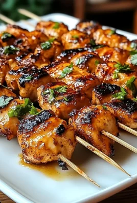 Tropical Grilled Thai Coconut Chicken Skewers for Family Fun