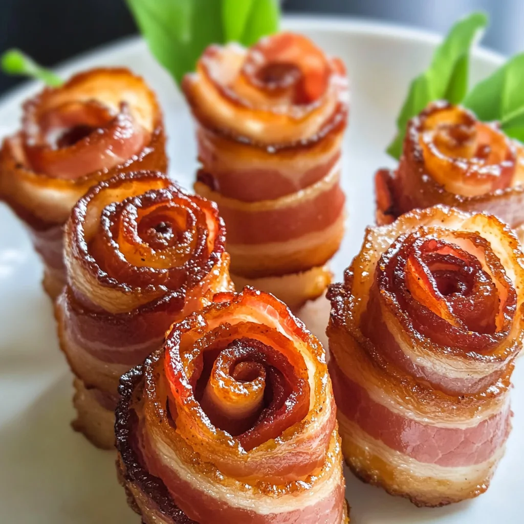 Turkey Turkey Bacon Roses Recipe