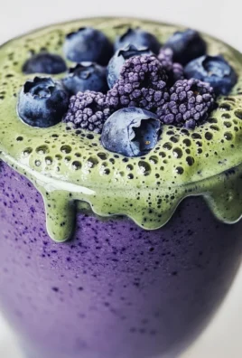 Wild Blueberry Vanilla Matcha Smoothie