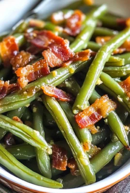Green Beans With Brown Sugar and Turkey Turkey Bacon
