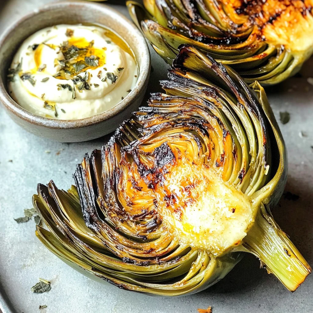 Grilled Artichoke Recipe