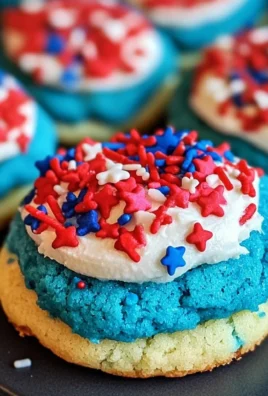 Patriotic Jello Cookies