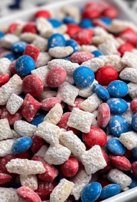 Patriotic Muddy Buddies