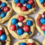 Red White and Blue Cookies