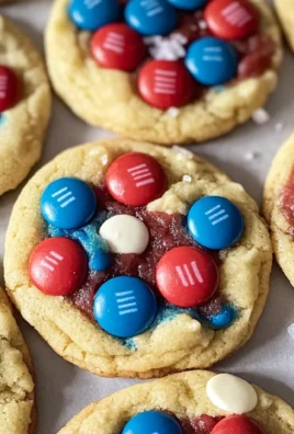 Red White and Blue Cookies