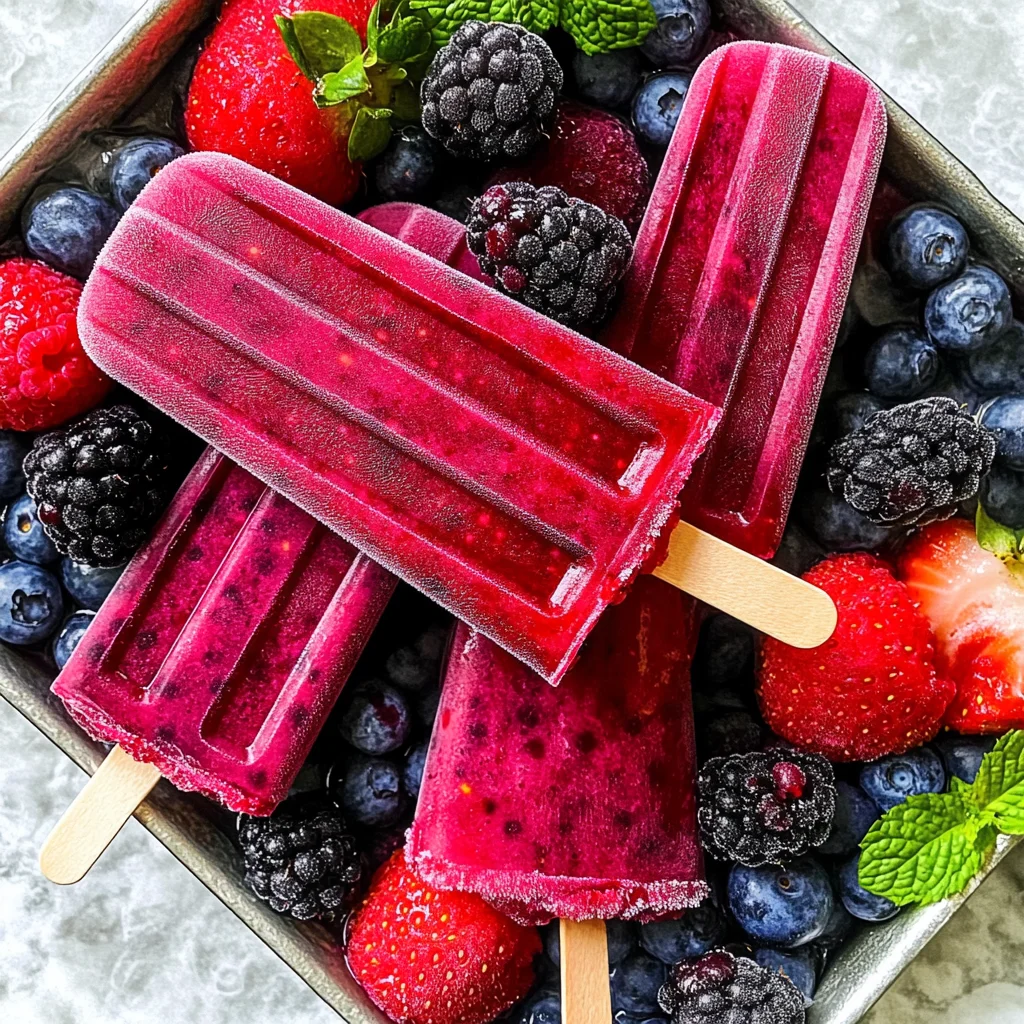 Sugar Free Popsicles (3 Ingredients)